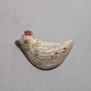 Royal bird brooche